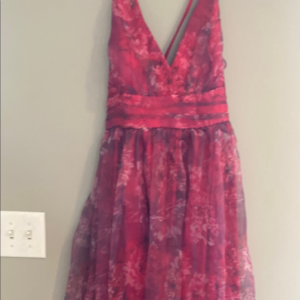 Floral Pink Women’s Dress